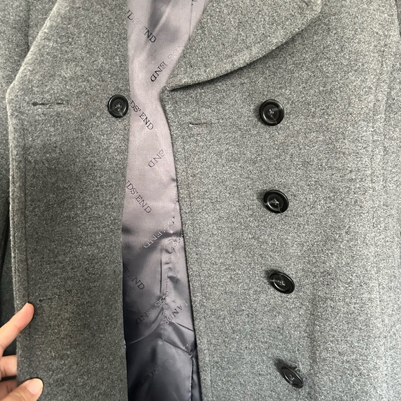 Lands End Wool Pea Coat - Picture 4 of 8